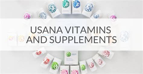 USANA—Supplementation for Your Healthy Lifestyle.